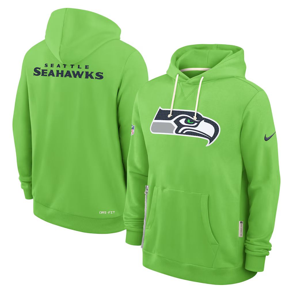 Men 2026 NFL Seattle Seahawks hoodie Green 01->seattle seahawks->NFL Jersey